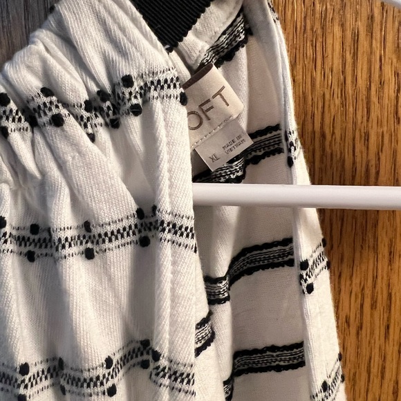 LOFT Striped Sleeveless Top - Picture 2 of 3